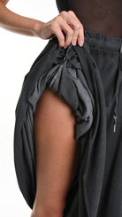 A34V W508125 TROUSER Wide Fleece Stretch Dyed Cold Grey