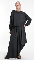 A34V W508225 FLEECE Over Stretch Dyed Cold Grey