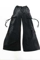 4V W5225 TROUSER Cargo Corrosive Treatment Fleece UNISEX Black LA HAINE INSIDE US