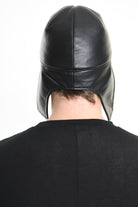 4Y W5211 HAT Leather Lined UNISEX Black LA HAINE INSIDE US