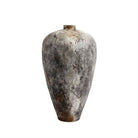 Jar Echo 100 - Rust Grey Terracotta Handmade Vase Ø56xH100 cm MUUBS - TEPHRA