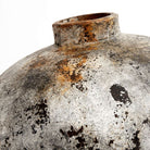 Jar Echo 80 - Rust Grey Terracotta Handmade Vase Ø45xH80 cm MUUBS - TEPHRA