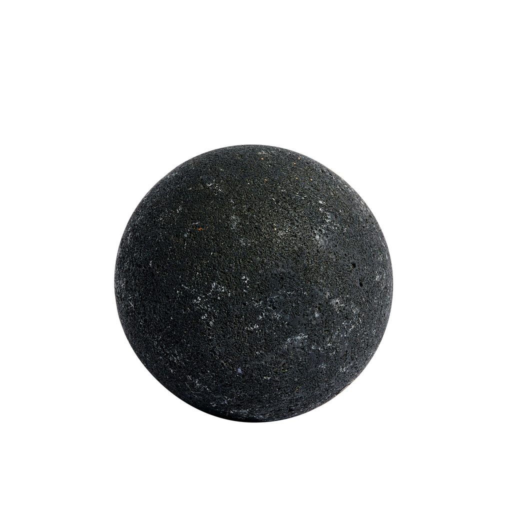 Ball Lava S - Black Lava stone - Ø9 cm MUUBS