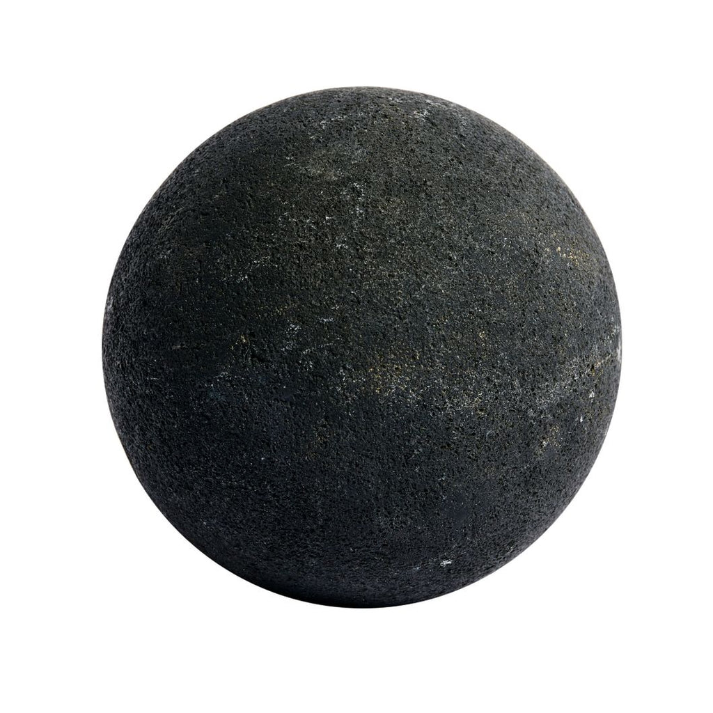Ball Lava L - Black Lava stone - Ø15 cm MUUBS