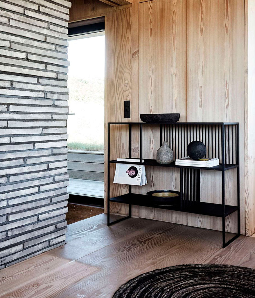 Ball Lava L - Black Lava stone - Ø15 cm MUUBS