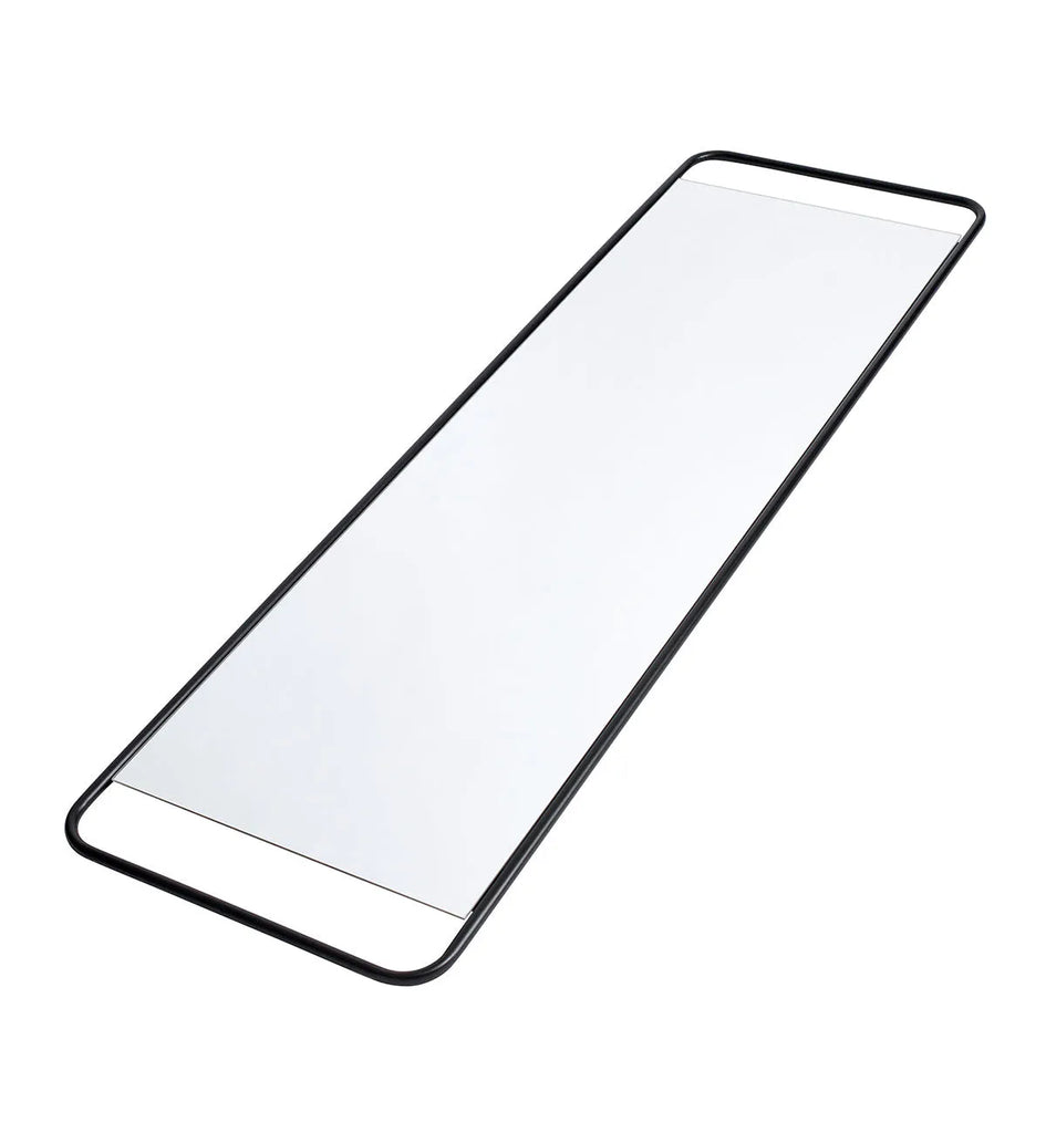 Wall mirror Copenhagen - Black Iron/Glass - W49,5xH166xD1,5 cm MUUBS