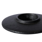 Tealight holder Aion - Black S/2 pcs. Casted Iron - Ø13xH3 cm MUUBS