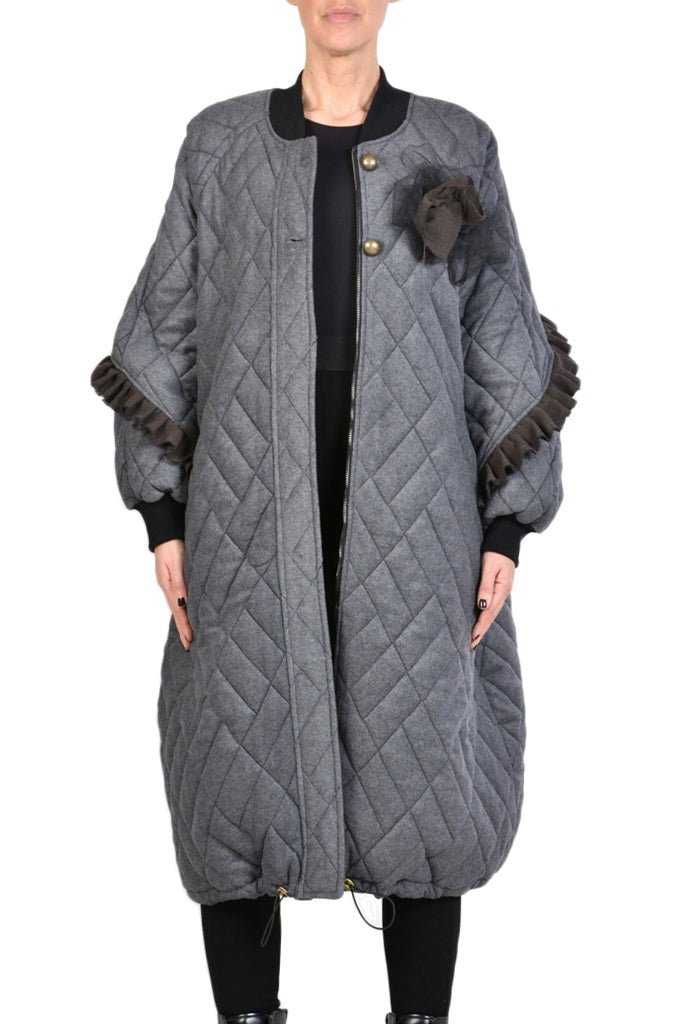 9B SM26TEPHRA1 Over Coat 503 Coats & Jackets Jackets Woman SANTAMUERTE TEPHRA