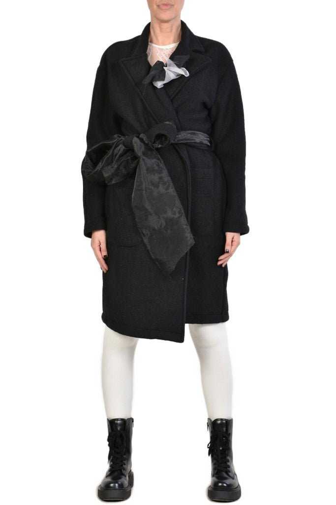 9B SM60TEPHRA1 Boiled Wool Coat 296 Coats & Jackets Jackets Woman SANTAMUERTE TEPHRA