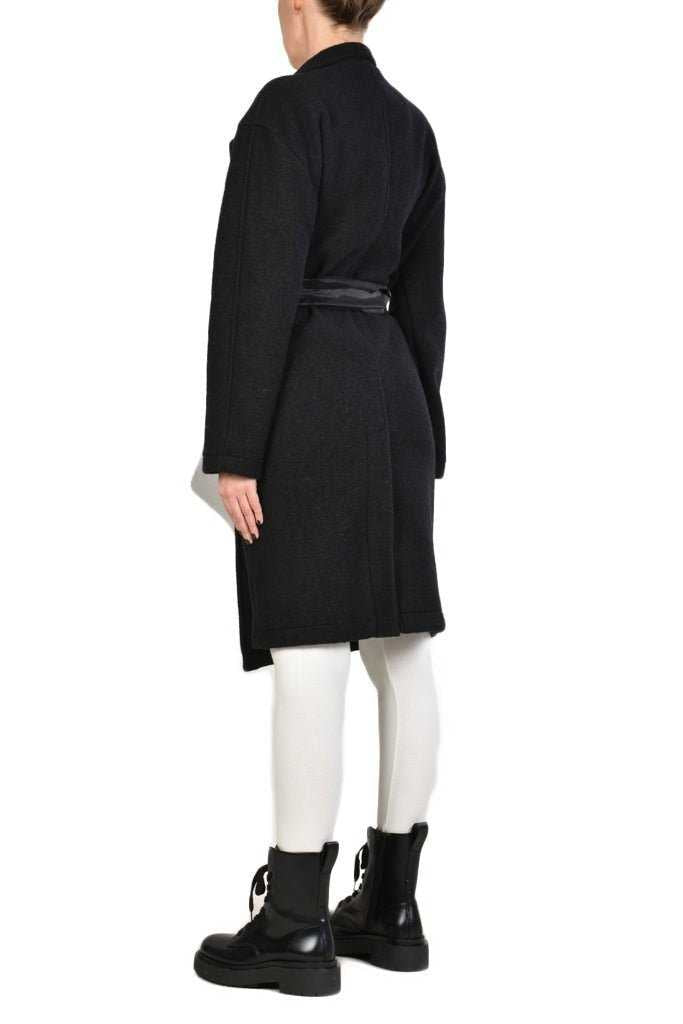 9B SM60TEPHRA1 Boiled Wool Coat 296 Coats & Jackets Jackets Woman SANTAMUERTE TEPHRA