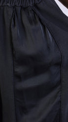 A39B SM18525 Cold Dyed Fleece & Black Satin PANTS