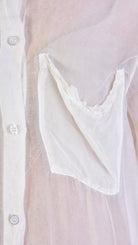 A39B SM19525 CHEMISIER In Viscose & Butter Silk