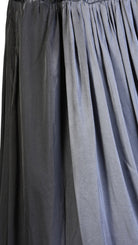 A39B SM20825 Long SKIRT in Gray Degrade Satin