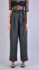 A39B SM2125  Low Crotch Trousers Grey