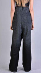 A39B SM2125  Low Crotch Trousers Grey