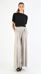 A39B SM27925 Desert Cotton & Viscose Silk Fleece PANTS