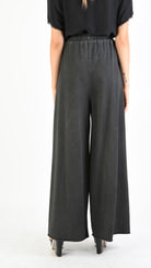 A39B SM27925 Gray Storm Cotton & Viscose Silk Sweatpants