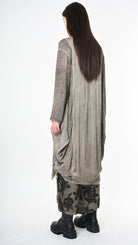 A39B SM42225 SHIRT Viscose Satin & Viscose Silk Green Tuscany - Grey