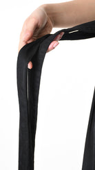 A39B SM455 GILET Cotton Gabardine & Viscose Satin Grey Storm - Green - Black