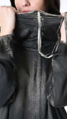 A39B SM45725 DRESS Satin Viscose Green Tuscany - Grey