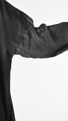 A39B SM45725 DRESS Satin Viscose Green Tuscany - Grey