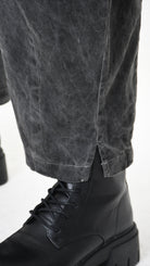 A39B SM52425 TROUSER Gabardine Green Tuscany - Grey