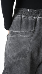 A39B SM52425 TROUSER Gabardine Green Tuscany - Grey