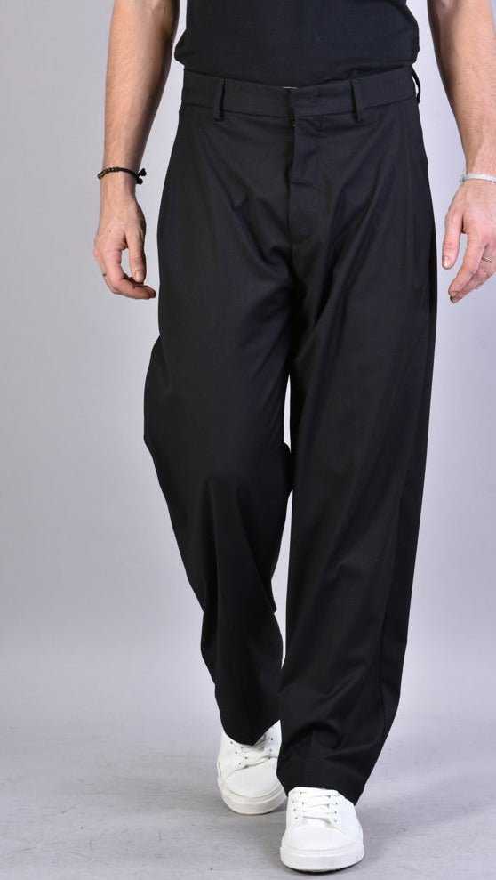 A3 2FLATMU BEIGE - BLACK Wide Fit Trousers 139 Pants trousers men XAGON TEPHRA