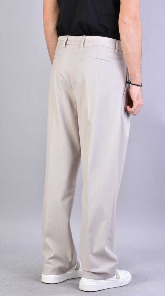 A3 2FLATMU BEIGE - BLACK Wide Fit Trousers 139 Pants trousers men XAGON TEPHRA