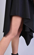 A3 4B LW59523 BLACK Asymmetric Over Dress