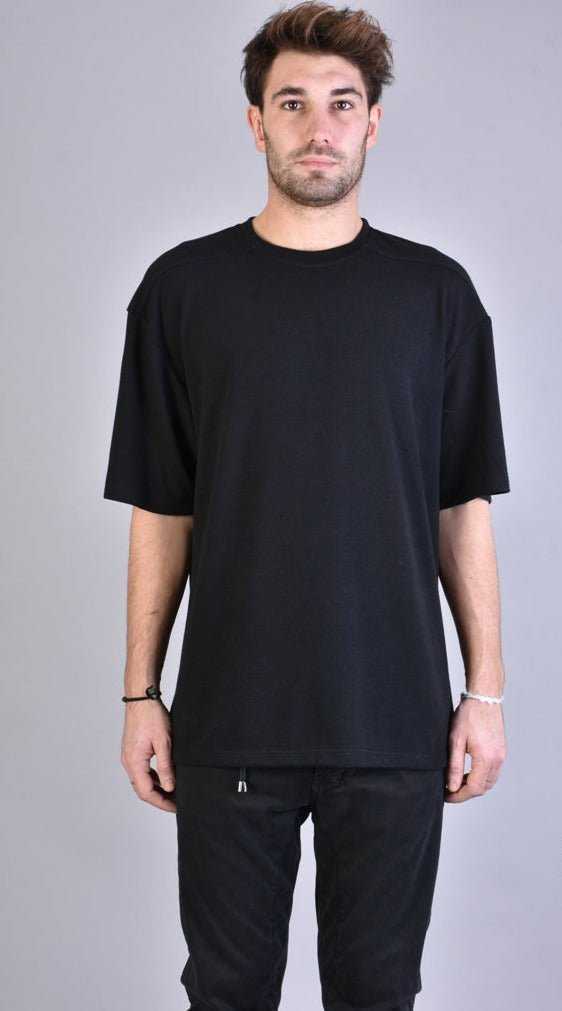 A32 ZX98LA23 Oversize Black Knitted T-Shirt 59 T-Shirt T-shirts for men XAGON TEPHRA