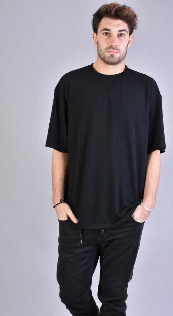 A32 ZX98LA23 Oversize Black Knitted T-Shirt 59 T-Shirt T-shirts for men XAGON TEPHRA