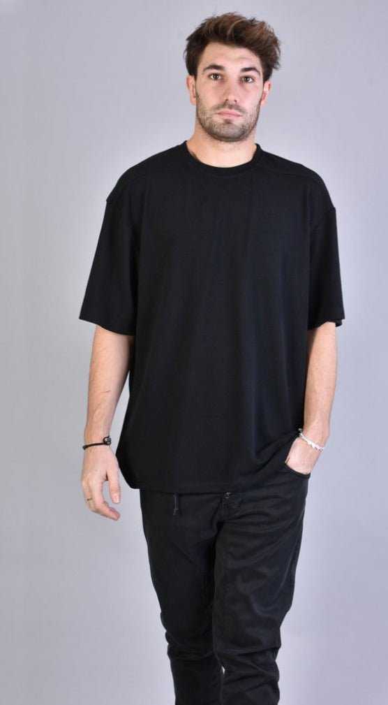 A32 ZX98LA23 Oversize Black Knitted T-Shirt 59 T-Shirt T-shirts for men XAGON TEPHRA