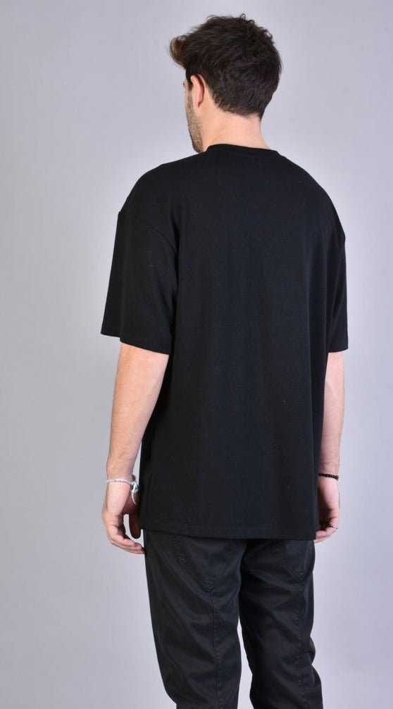 A32 ZX98LA23 Oversize Black Knitted T-Shirt 59 T-Shirt T-shirts for men XAGON TEPHRA