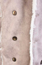 A32P TRECKXA23 SAND Faux Shearling Coat