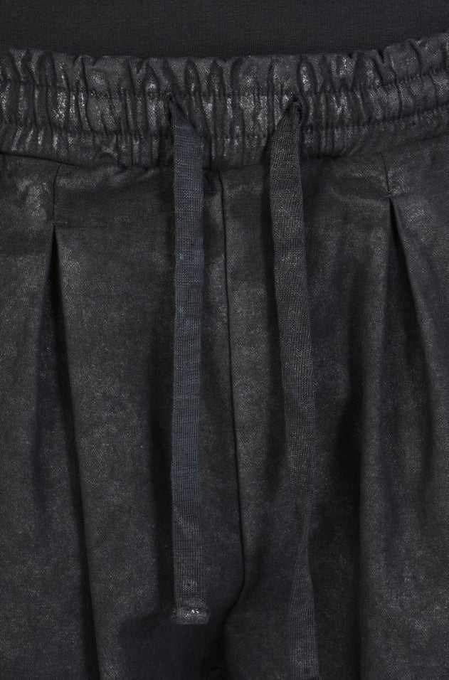 A33B CAPOLINEA23 Black gabardine trousers 207 Pants trousers men LA HAINE INSIDE US TEPHRA