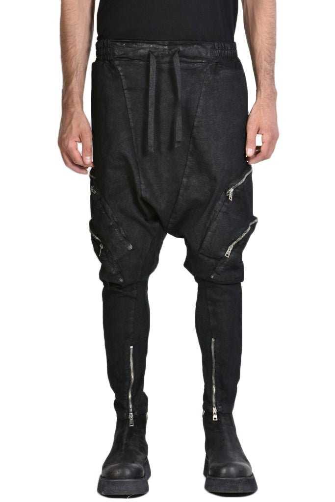 A33B ETERNO23 black trousers 293 Pants trousers men LA HAINE INSIDE US TEPHRA