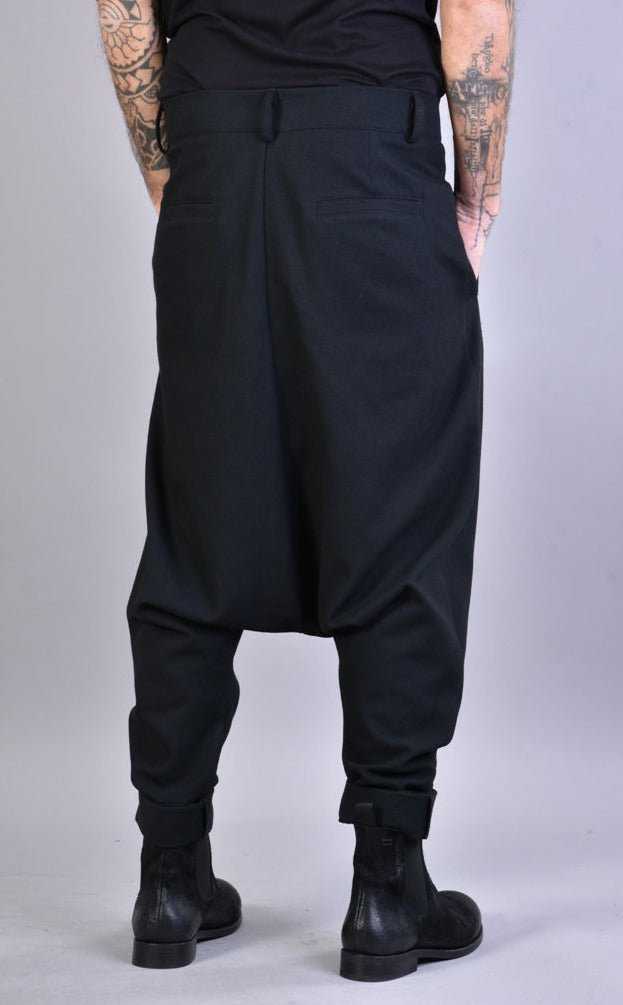 A33B LM001 Black pants 267 Pants trousers men LA HAINE INSIDE US TEPHRA