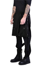 A33B LM018 black Pants Panel Unisex