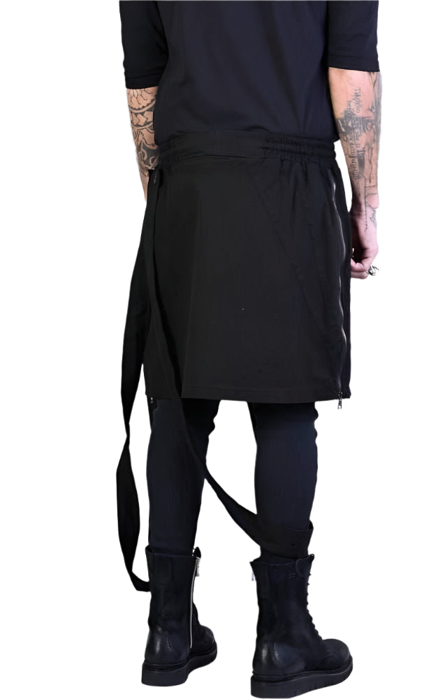 A33B LM018 black Pants Panel Unisex