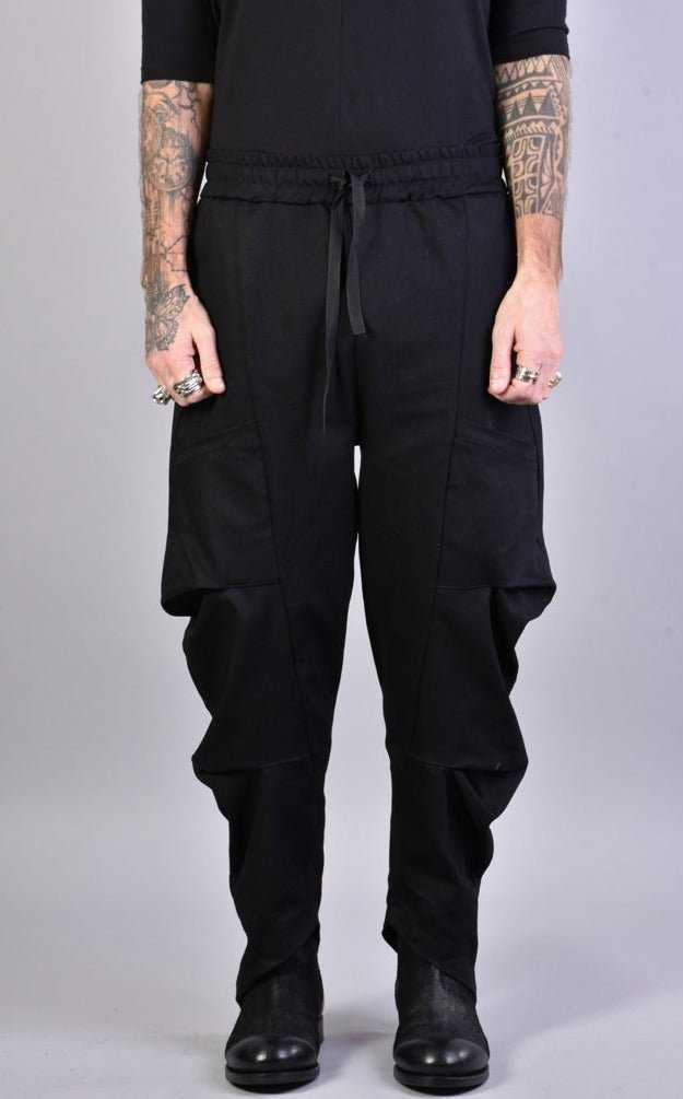 A33B LM022 BLACK Pants 211 Pants trousers men LA HAINE INSIDE US TEPHRA