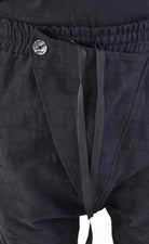 A33B LM13324 TROUSER Regular Woven Cotton Black