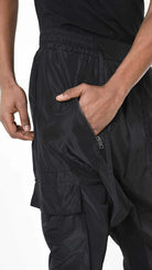 A33B LM18925 TROUSER Low Crotch Nylon Black