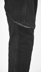 A33B LM19925 TROUSER Regular Fleece Dyed Cold Black