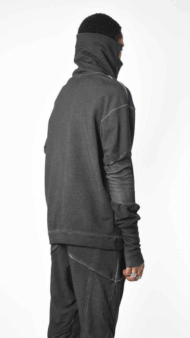 A33B LM20025 FLEECE Comfort Dyed Cold Black