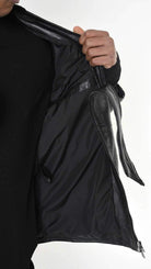 A33B LM25725 JACKET Regular Vegetable-tanned Leather Black