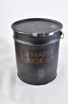 A33I LM16924 Black leather bag