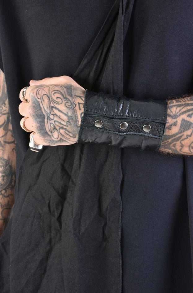 A33I LM17224 Black Leather Bracelet