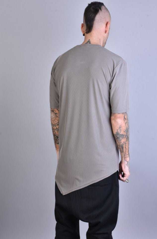 A33J LM062 FANGO Asymmetric Modal Regular T-shirt.