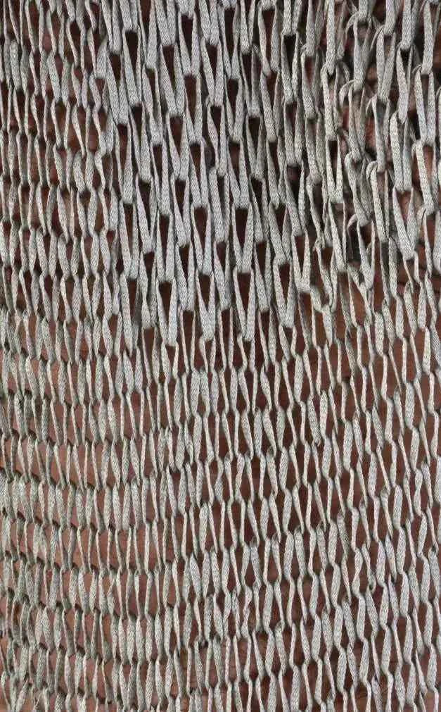 A33J LM15924 SLEEVELESS Regular Long Net Grey